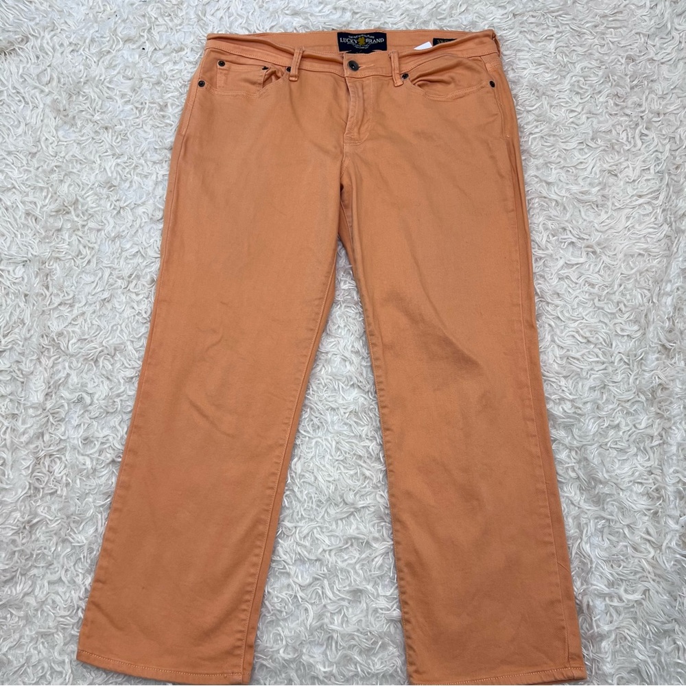 Lucky Brand Women's Ankle & Cropped Jeans (Orange)